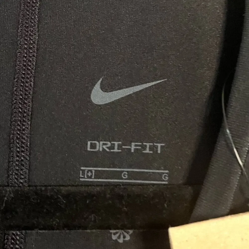 Nike‎ Black Dri-Fit Tee Size Large Plus